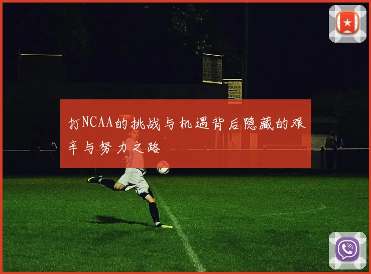 打NCAA的挑战与机遇背后隐藏的艰辛与努力之路